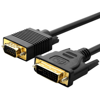 3 Meter Premuim DVI-I Dual Link male 24+5 to VGA Male M/M Video Cable Adapter