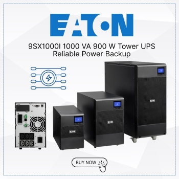Eaton 9SX1000I 1000 VA 900 W Tower UPS Reliable Power Backup