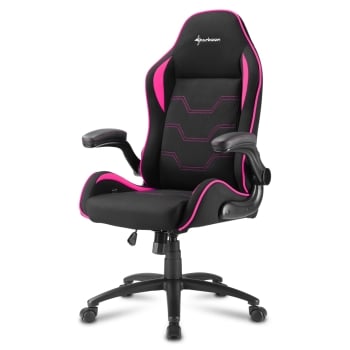 Sharkoon 4044951028009 Skiller Elbrus 1 Comfortable Black & Pink Gaming Seat