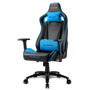 Sharkoon 4044951027668 Skiller Elbrus 2 Comfortable Black & Blue Gaming Seat