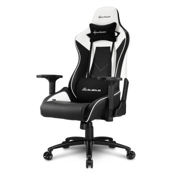 Sharkoon 4044951027248 Skiller Elbrus 3 Comfortable Black & White Gaming Seat