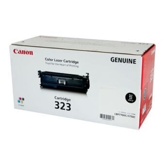 Canon Black Original LaserJet Toner Cartridge EP 323