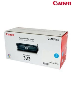 Canon Cyan Original LaserJet Toner Cartridge EP 323