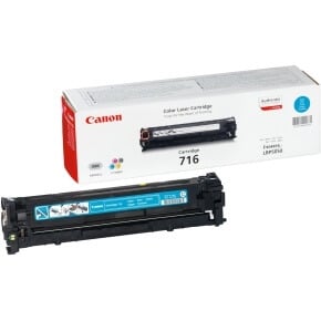 Canon Cyan Original LaserJet Toner Cartridge EP 716