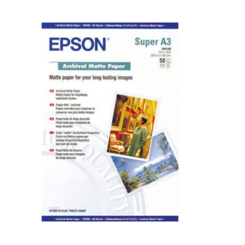 Epson A3+ Archival Paper Matte - 50 Sheets (192gsm)