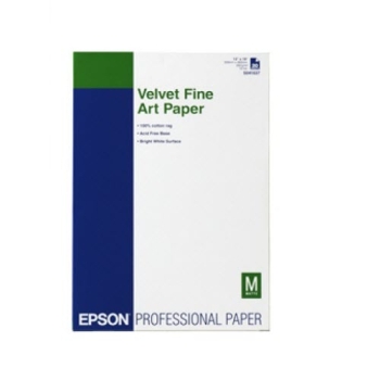 Epson Fine Art Paper Velvet A3+ Sheet Media