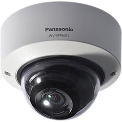 Panasonic Super Dynamic Full HD Vandal Resistant Dome Network Camera Security System -WV-SFR631L