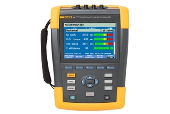 Fluke 438-II/BASIC Three-Phase Power Quality and Motor Analyzer without Current Flexis (excludes FC WiFi SD card)