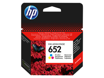 HP 652 Tri-color Original Ink Advantage Cartridge