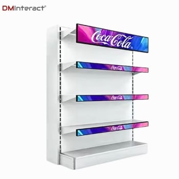 DMInteract DM-23SB 23 Inch Ultra-Wide Stretched Bar LCD Display for Indoor Advertising