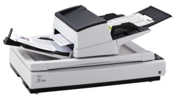 Fujitsu Fi-7700s A3 Simplex Scanner With Flatbed Document Image Scanner