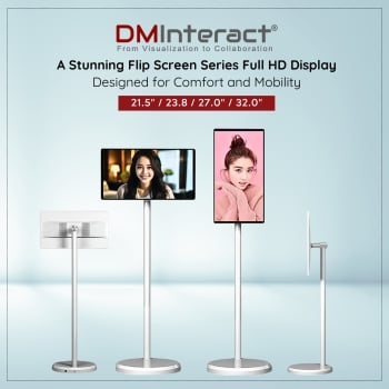 DMInteract DM-22FS 21.5 Inches Mobility Interactive Full HD Flip Screen Display