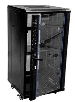 Avalon 12U x 600(W) x 600(D) Rack With Perforated Back Door