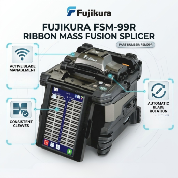 Fujikura FSM-99R 16 Fiber Ribbon Mass Fusion Splicing Machine with Advanced Fusion Technology Fusion Splicer