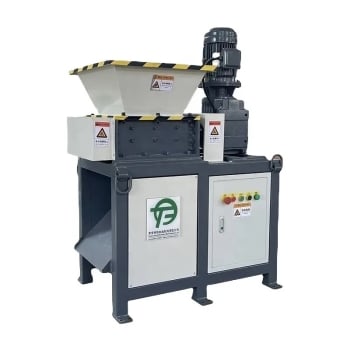 DMInteract DMFTS-180 1.5Kw Mini Double Shaft Plastic & Paper Garbage Scrap Recycling Shredder