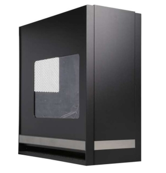 SilverStone FT05B-W Fortress Series Computer Case- Black with Window