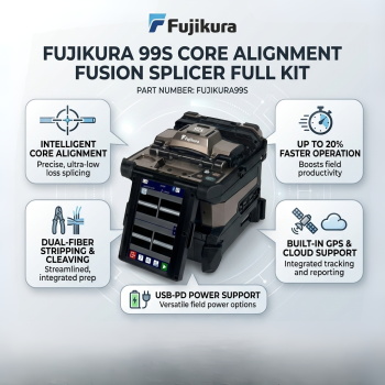 Fujikura 99S Core Alignment Fusion Splicer Full Kit