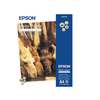 Epson Matte Paper Heavy Weight, DIN A4, 167g/m², 50 Sheets