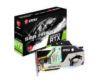 MSI GeForce RTX 2080 Super Sea Hawk Ek X Graphics Cards