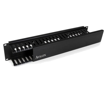 Avalon Horizontal Cable Manager - With Cover