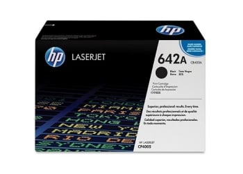 HP 642A Black Original LaserJet Toner Cartridge