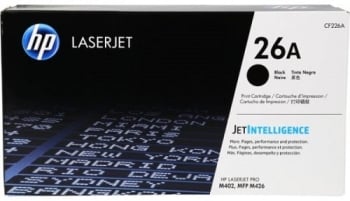 HP 26A Black Original LaserJet Toner Cartridge