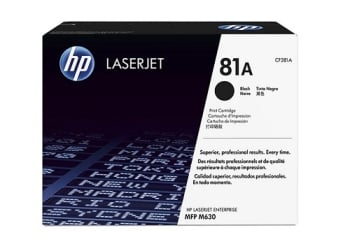 HP 81A Black Original LaserJet Toner Cartridge