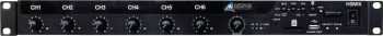 Australian Monitor HSMIX 9 Channel Mono Mixer with MP3 Player & Bluetooth