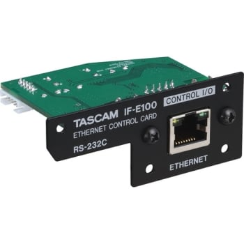 Tascam IF-E100 Ethernet Control Card for CD-400U