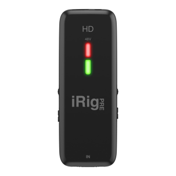 IK Multimedia iRig Pre HD Digital High Definition Microphone Interface