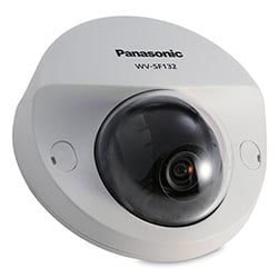 Panasonic VGA Compact Dome Network Camera Security System -WV-SF132