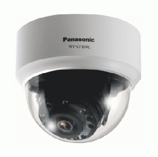 Panasonic IR LED Day/Night Fixed Dome Camera SR WV-CF304LE
