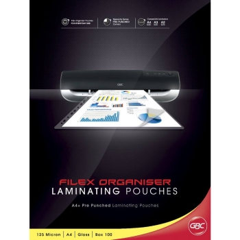 GBC LAMINATING POUCH GLOSS ID GOVT. SIZE 59X83MM 5MIL / 125X2 MICRON PACK OF 100