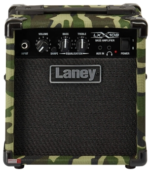 Laney LX10B-CAMO 5" Single Channel 2 Band EQ Bass Combo