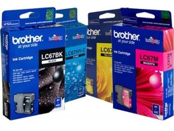 Brother Magenta Ink Cartridges LC67M