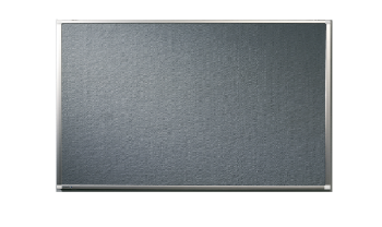 Legamaster 7-141663 Premium Felt Pinboard 100 x 150 cm Grey