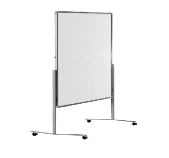 Legamaster 7-205000 Premium Folding Mobile Moderation Board 150x120cm White / Plain