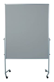 Legamaster 7-204500 Premium Mobile Moderation Board 150x120cm Grey / Felt