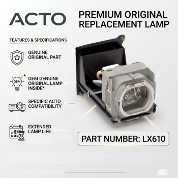 Acto LX610 Projector Lamp with Module