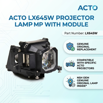Acto LX645W Projector Lamp with Module