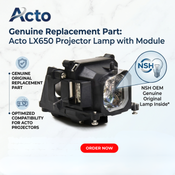 Acto LX650 Projector Lamp with Module