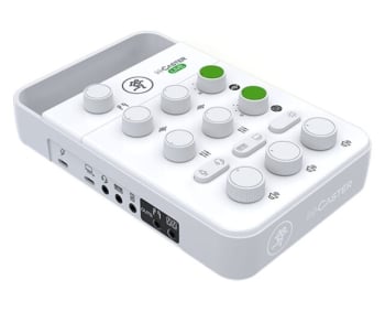 Mackie M-Caster Live Portable Streaming Mixer White & Black