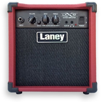 Laney LX10-RED 5" 1 x 5” Custom Driver Guitar Combo