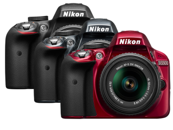 Nikon D3300 24.2MP DX-Format Digital SLR Camera With AF-P 18-55 VR Lens Kit