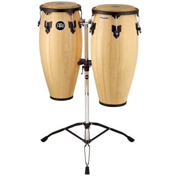 Meinl MC80BK 10"-11" Conga  Black Double Stand 