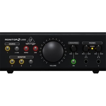 Behringer MONITOR2USB High-End Speaker and Headphone Monitoring Controller