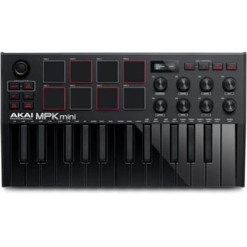 AKAI Professional MPK Mini MK3 Compact Keyboard - Black