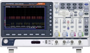 GW INSTEK MSO-2204E 4 Channel Mixed Signal Oscilloscope