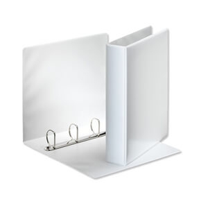 Ideal 3" 3 Ring Presentation Binder White A4 Size - Set of 10