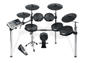 Alesis DM10 X Mesh Kit Premium Six-Piece Electronic Drum Kit with Mesh Heads